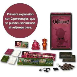  VILLAINOUS DISNEY: SUGAR AND SPITE Juego de mesa + 10 Años,2 Jugadores Ravensburger